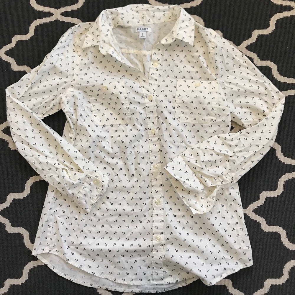 Old navy anchor button down